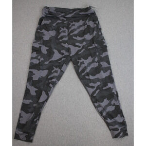 Old Navy Active Jogger Womens Large Multicolor Camouflage Mid-Rise Tapered Leg